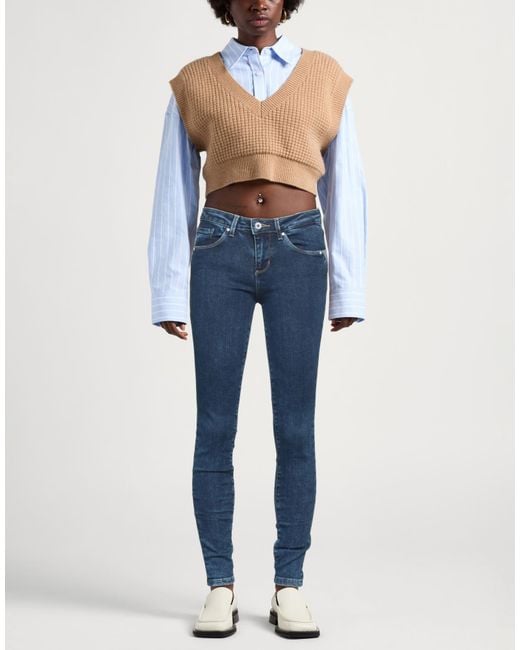 Guess Blue Jeans Cotton, Tencel Modal, Elastomultiester, Elastane