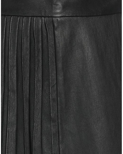Philosophy Di Lorenzo Serafini Black Midi Skirt