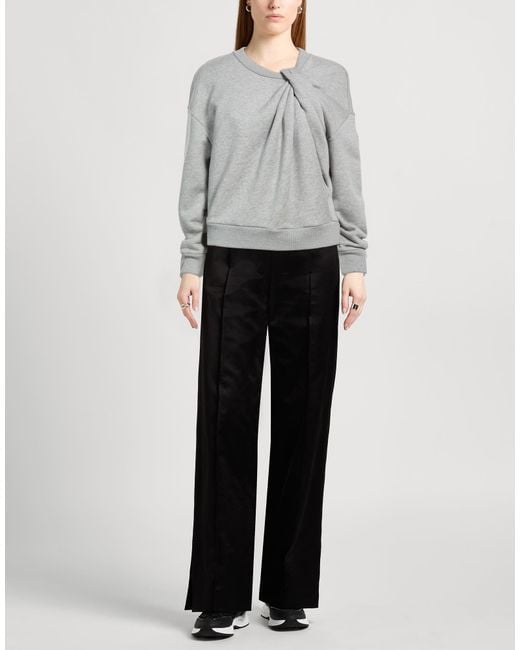 McQueen Gray Light Sweatshirt Cotton