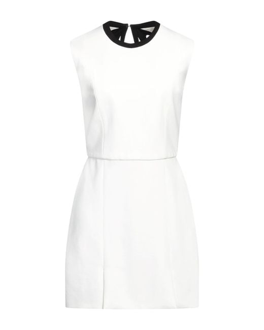 MSGM White Mini Dress