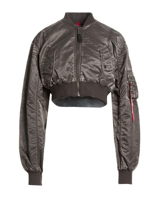Alpha Industries Gray Jacket Nylon