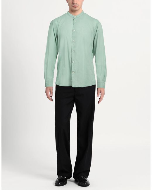 MASTRICAMICIAI Green Shirts for men