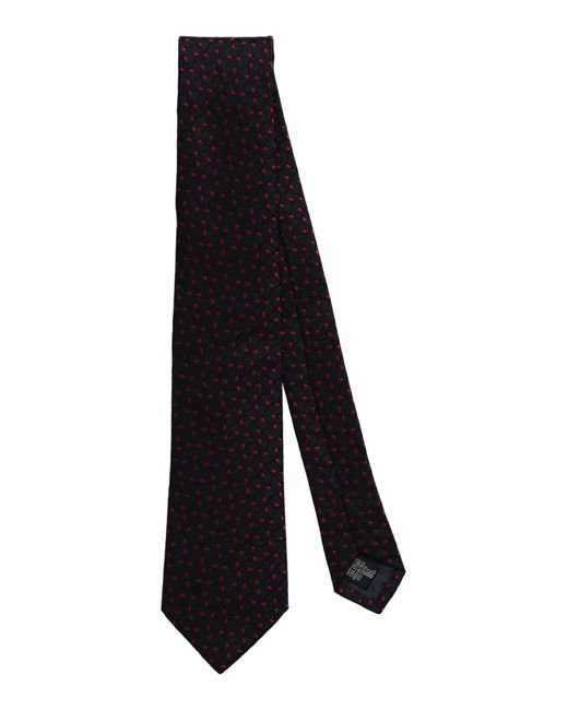 Emporio Armani Black Ties & Bow Ties for men