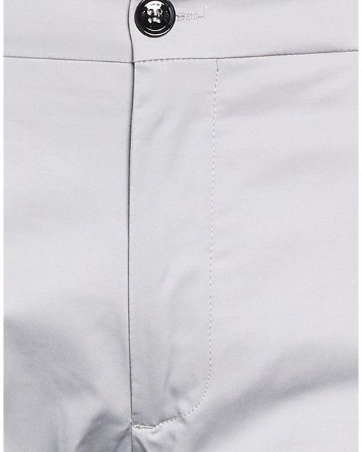 Liu Jo Gray Light Pants Cotton, Elastane for men