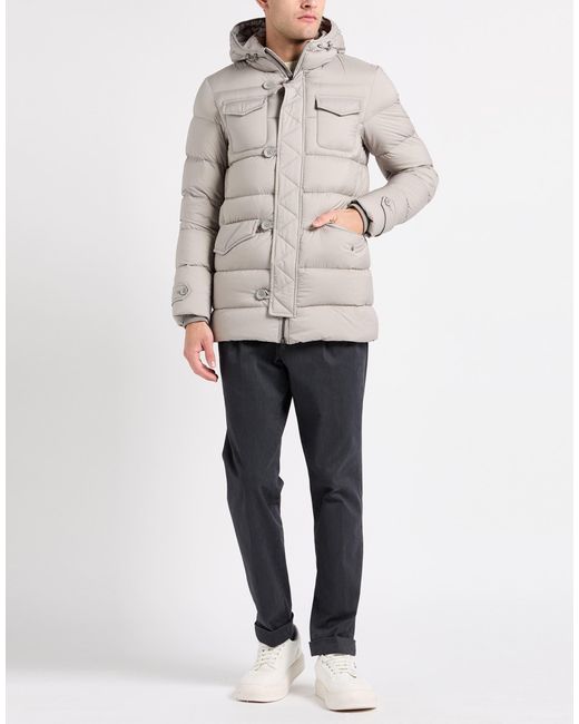 Herno Gray Puffer for men