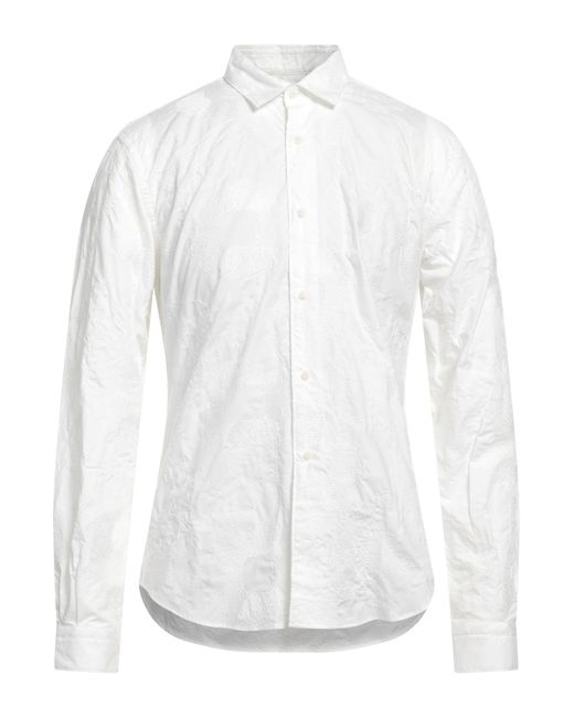 Poggianti White Shirt for men