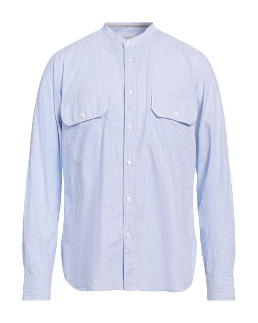 Camicia di Tintoria Mattei 954 in Blue da Uomo
