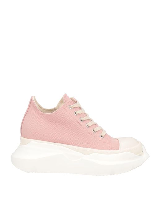 Rick Owens Pink Low-top Sneakers