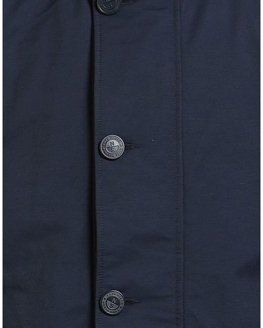 North Sails Blue Jacket for men