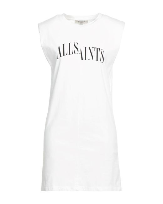 AllSaints White Mini Dress