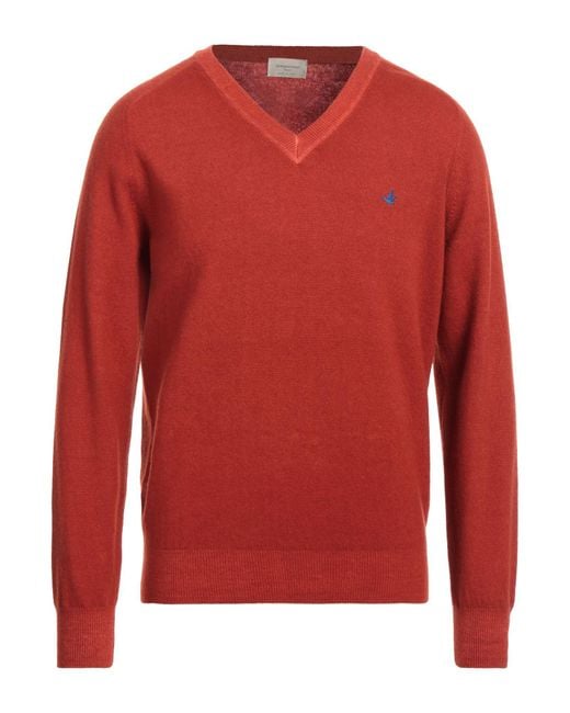 Pullover Brooksfield de hombre de color Red