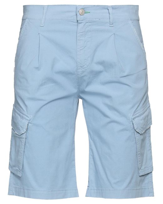 Grey Daniele Alessandrini Shorts & Bermudashorts in Blue für Herren