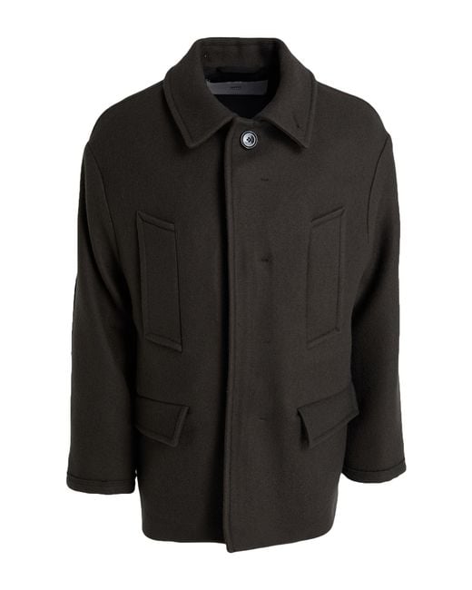 AMI Black Coat for men