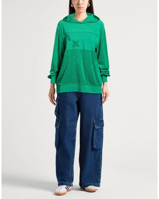 ARMANI EXCHANGE Green Sweatshirts