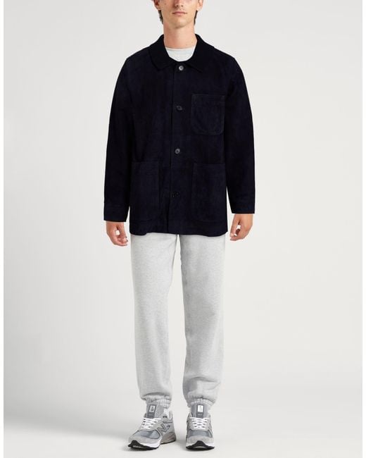 Officine Generale Blue Jacket for men