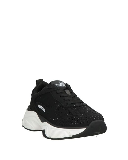 Love Moschino Black Trainers