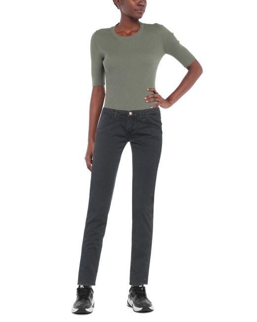 Jacob Cohen Gray Jeans Cotton, Elastane