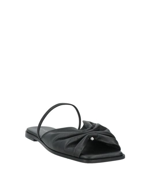 Vic Matié Black Sandals