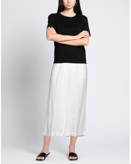 Fedeli White Cropped Trousers