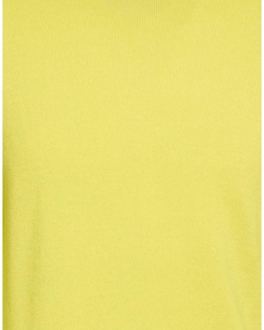 DISTRETTO 12 Yellow Sweaters for men