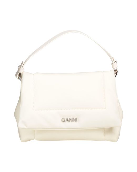 Ganni Natural Handbag
