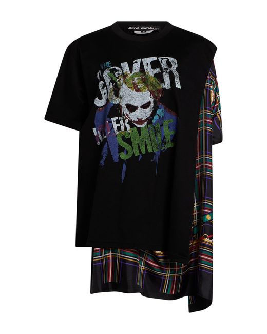 Junya Watanabe Black T-Shirt Cotton