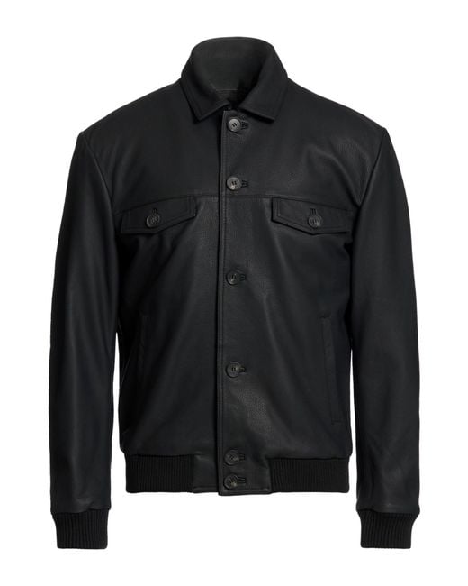 Alpha Studio Black Jacket for men