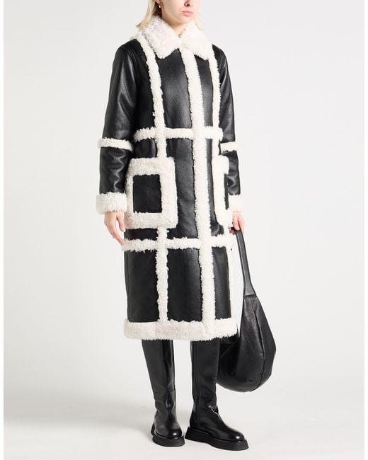 Stand Studio White Shearling & Teddy