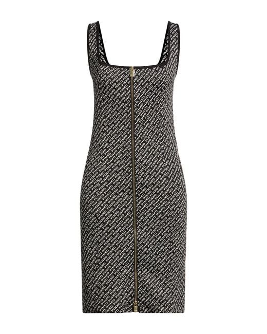 Pinko Black Mini Dress Polyamide, Elastane