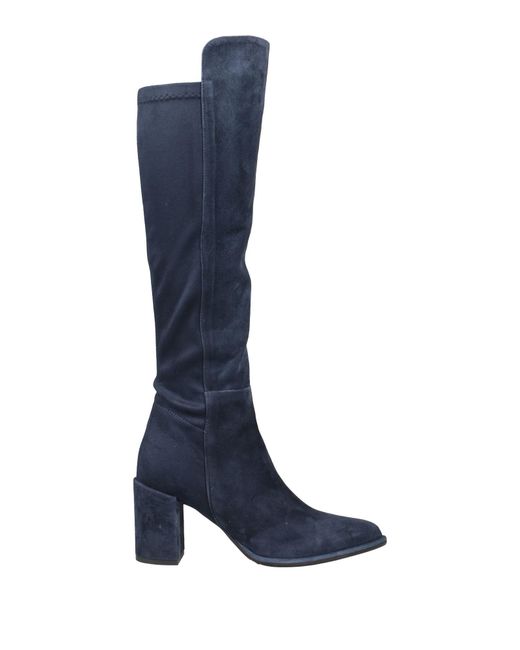 Silvia Rossi Blue Knee Boots