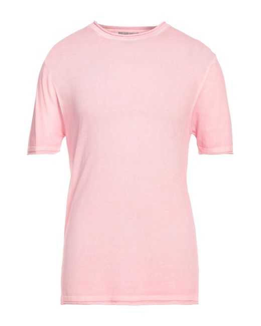 Daniele Alessandrini Pink Sweater Cotton for men