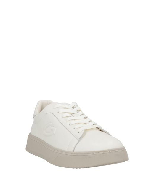 Alberto Guardiani White Trainers for men