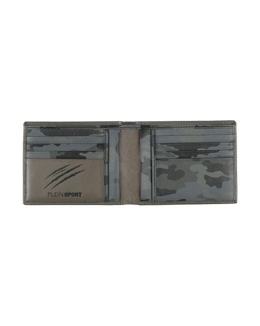 Philipp Plein Gray Wallet for men