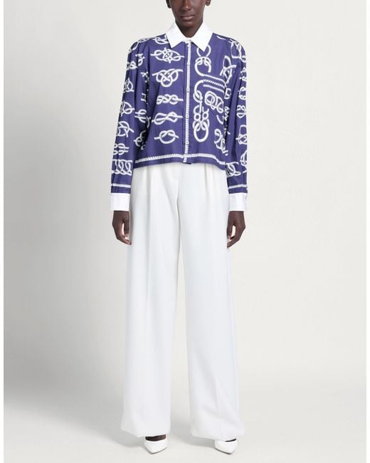 Forte Blue Bright Shirt Cotton