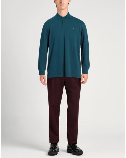 Polo Harmont & Blaine de hombre de color Blue