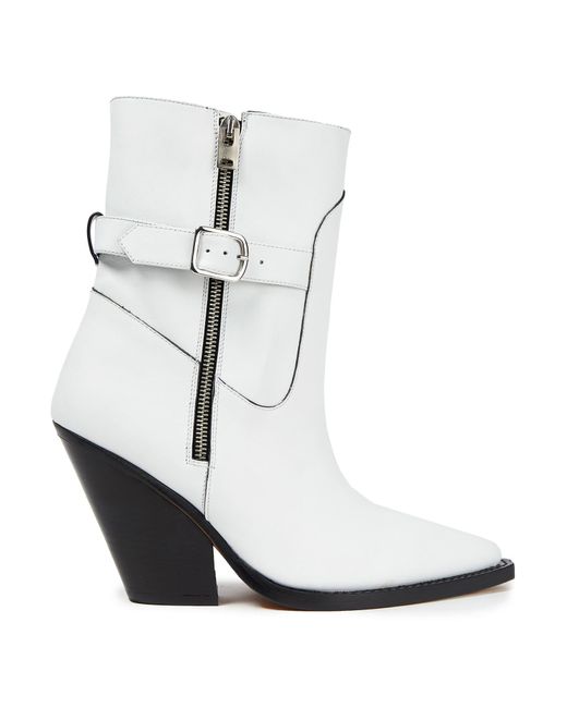 IRO White Ankle Boots