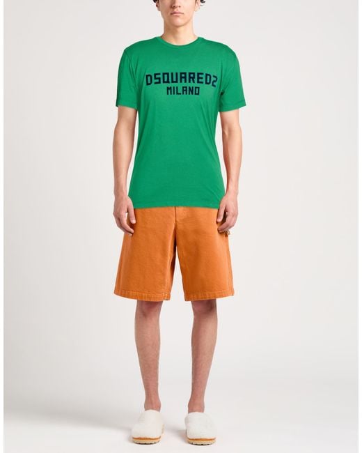 Camiseta DSquared² de hombre de color Green