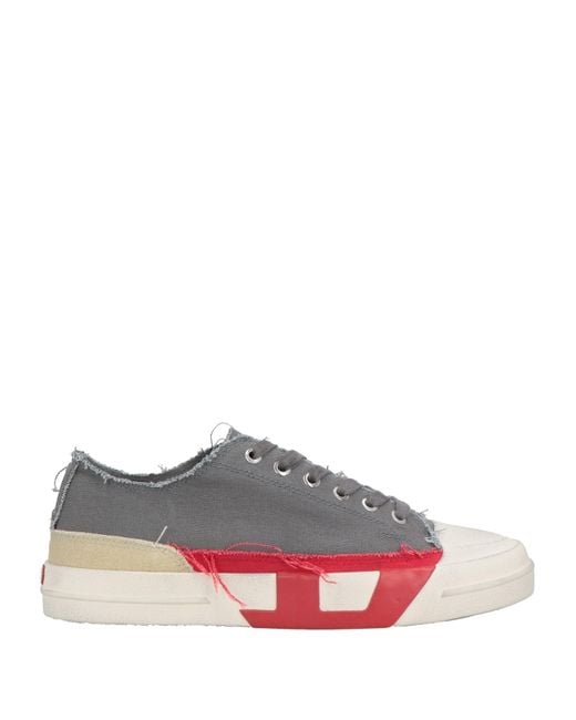 DIESEL Gray Trainers for men