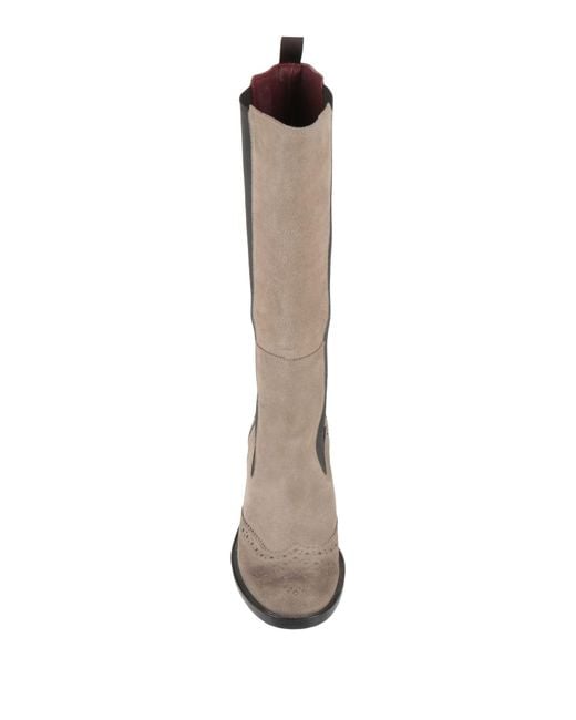 Frau White Sand Boot Leather