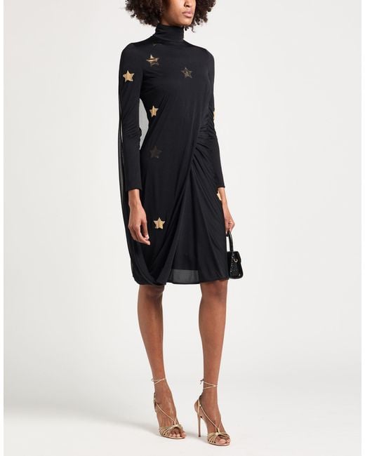 Burberry Black Midi Dresses