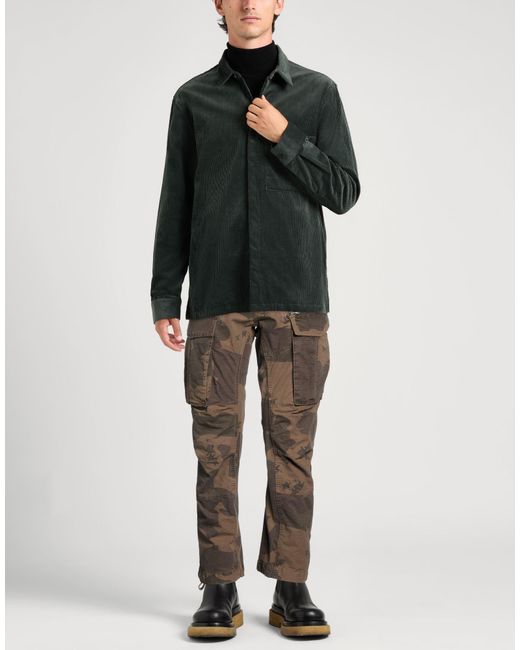 G-Star Gray Military Pants Recycled Cotton, Cotton for men