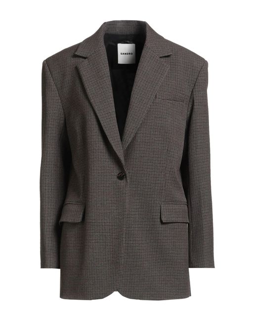 Sandro Black Blazers
