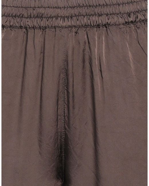 Aspesi Brown Dark Pants Viscose