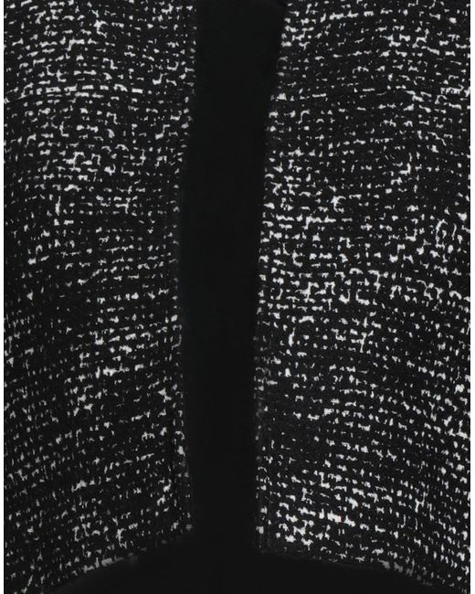 Paule Ka Black Jacket Viscose, Acrylic, Cotton, Polyamide, Wool