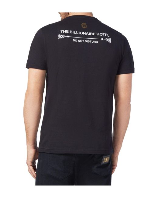 Billionaire T-shirts in Black für Herren
