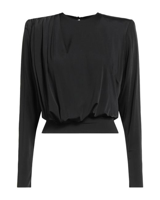 Alexandre Vauthier Black Top Viscose, Elastane
