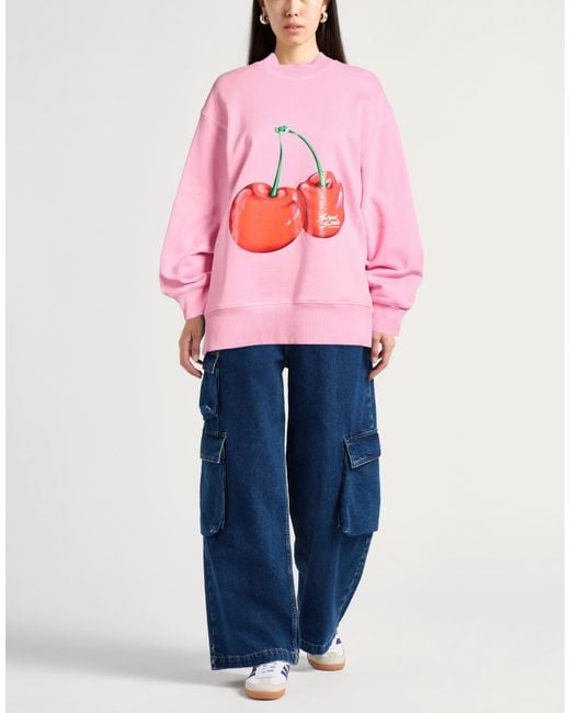 Stand Studio Pink Sweatshirt Organic Cotton