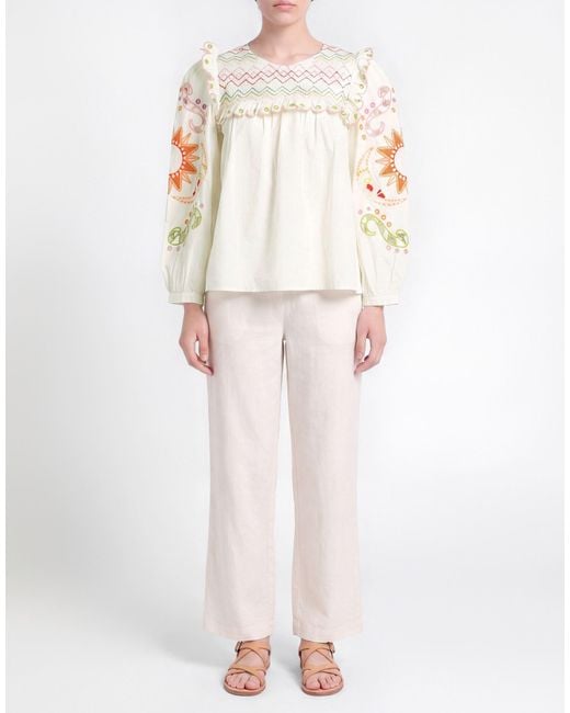 Never Fully Dressed White Top Cotton