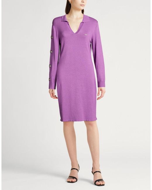 Liu Jo Purple Mini Dresses