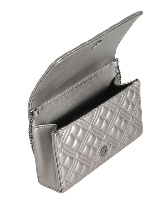 Love Moschino Gray Cross-Body Bag